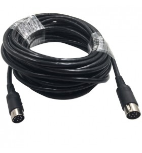 POWERLINK 8P TO 8P male to male , black color ,length 10M